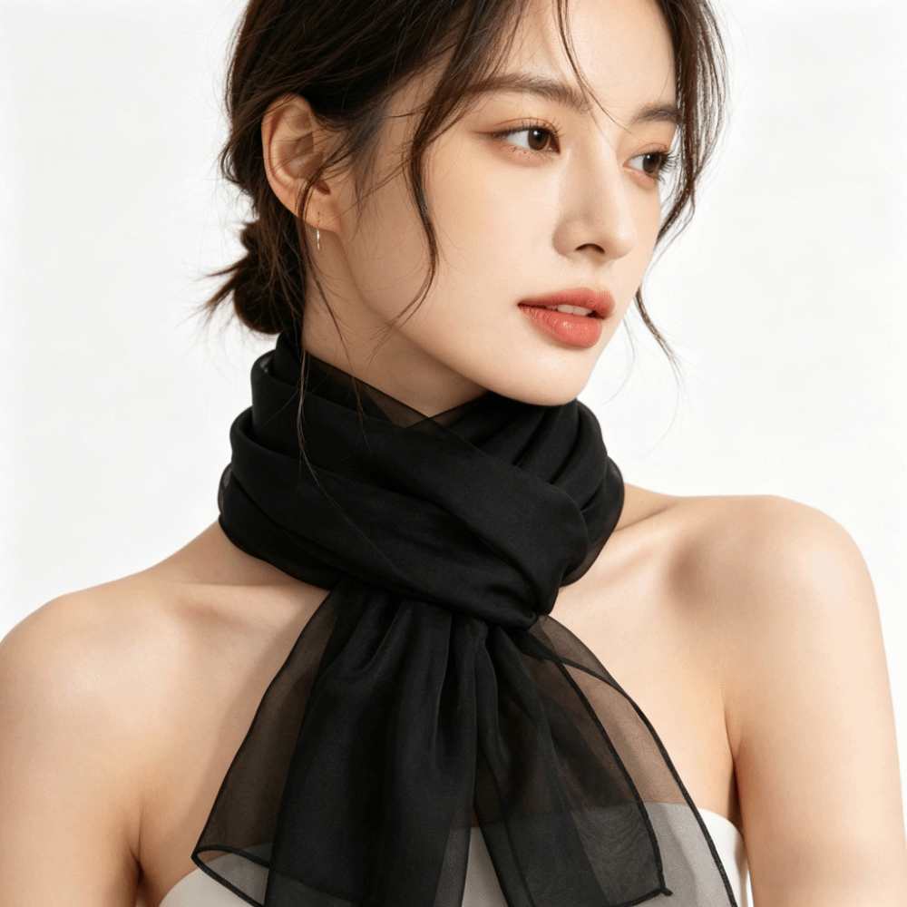 Sarong Pareo Wrap - ソリッドカラーの薄いショールシフォン通気性スカーフ日焼け止めソリッドカラービキニカバーアップパレオサロンバンダナ女性用