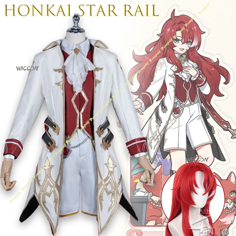 Romper Playsuit Women - Honkai Star Rail アルジェンティ リトル コスプレ衣装