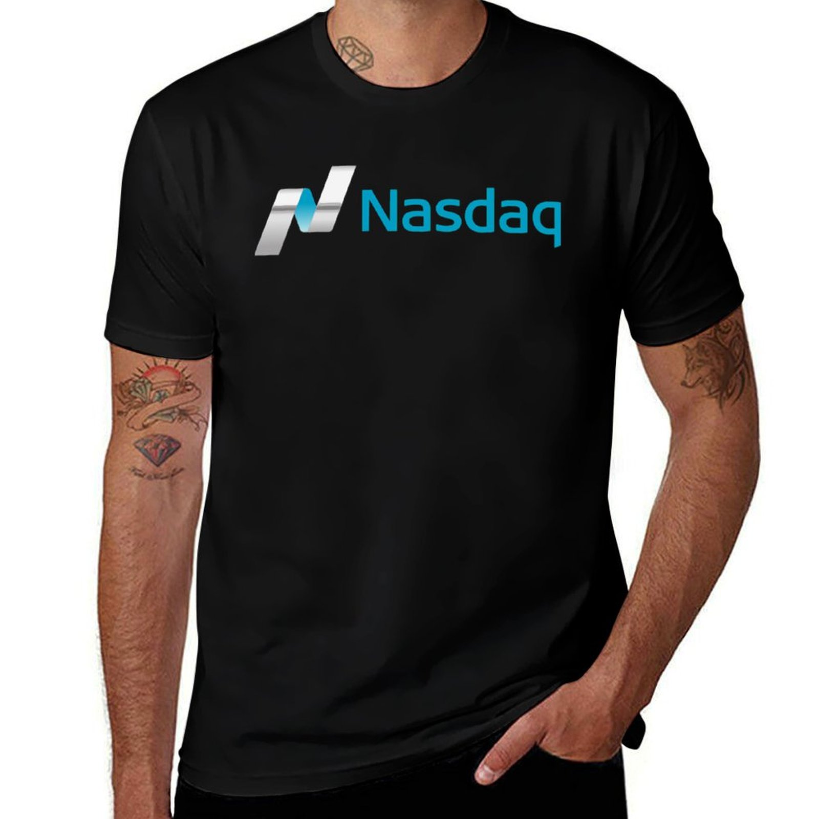 Summer Clothing Aesthetic - Nasdaq-ファンのためのヒッピーの美的服,男性のためのTシャツ,在庫あり