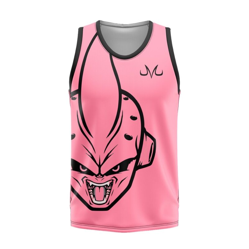 Summer Clothing Must Haves - 2026 夏用バスケットボールベスト ドラゴンボール アニメベスト マキンブー バーサーク柄、ユニークなスタイル