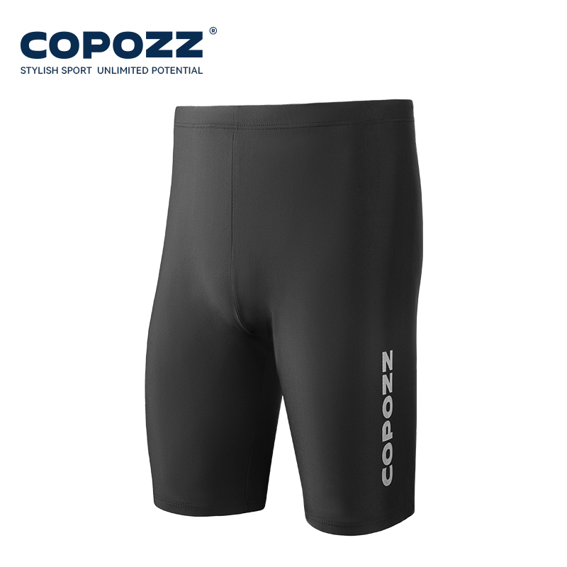 Board Short Surf - COPOZZ プラスサイズメンズ水泳パンツショーツ膝丈競技用サーフトレーニング水着男性速乾性恥ずかしさ防止