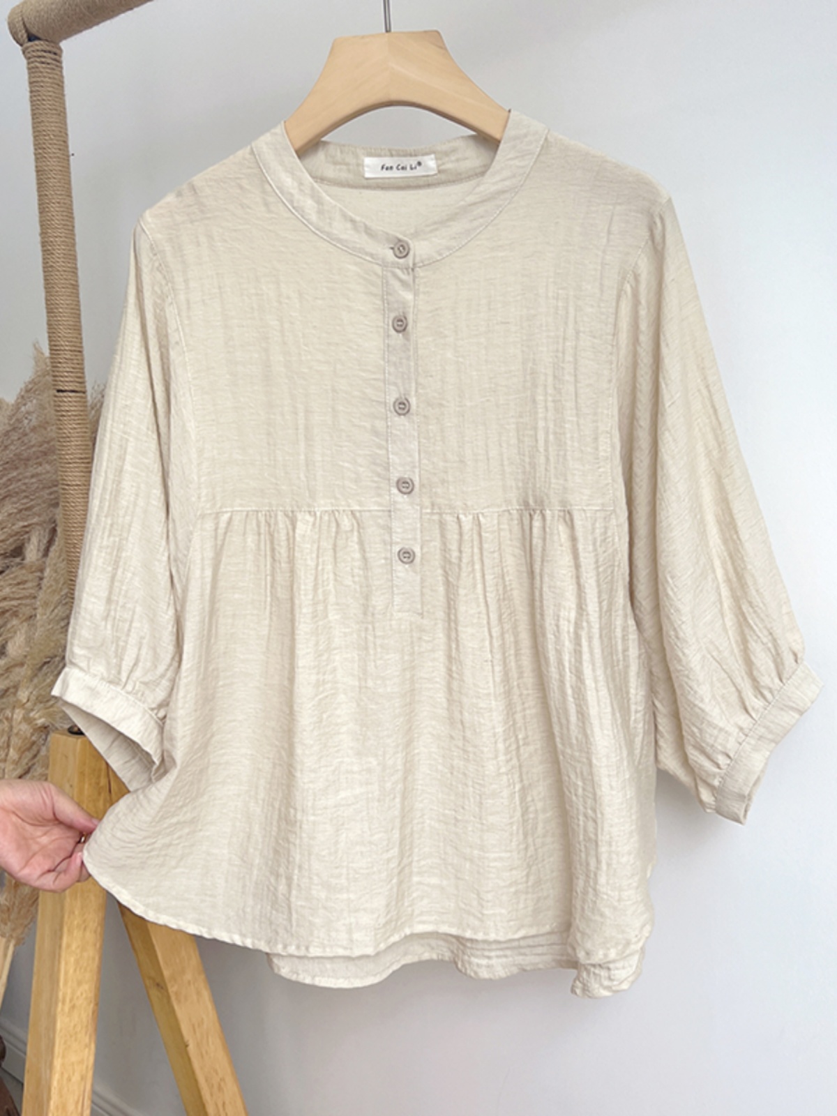 Summer Clothing Japan - 女性用ラウンドネックシャツ,ルーズフィット,半袖セーター,女性用ブラウス,カジュアルウェア,シンプルな単色服,和風,夏