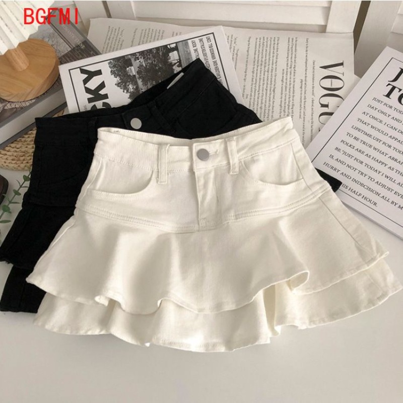 Summer Clothing For Teen Girls - 春夏の新ティーンエイジャー子供の子供ショートパンツスカートファッションフリルエッジケーキスカートティーンガールミニキュロット子供服