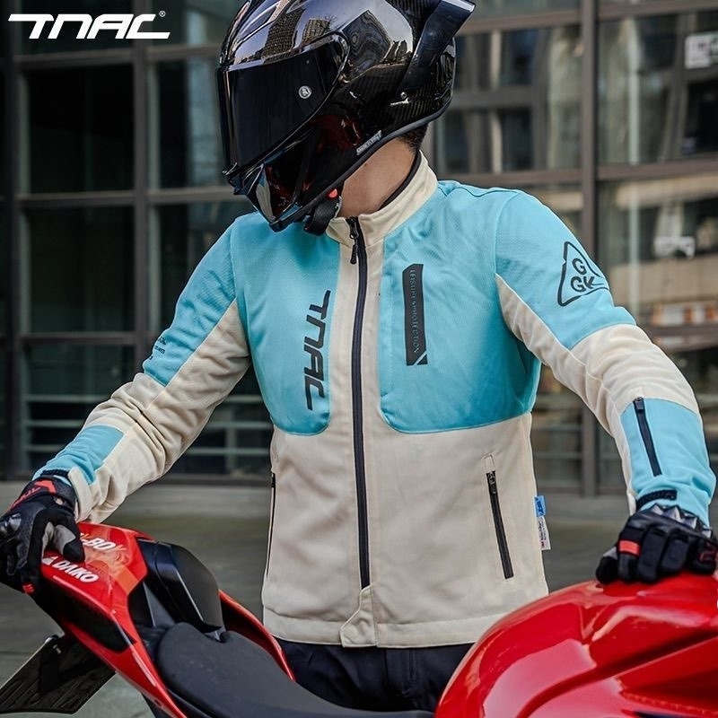 Summer Clothing Pk - 夏用オートバイジャケット転倒防止バイクライディングジャケットメッシュ通気性バイク服速乾性モトバイカーコート