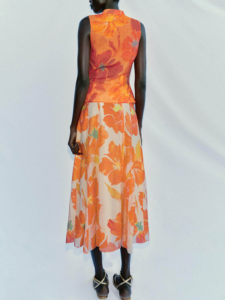 甘くてファッショナブルな中国風ノースリーブトップとホルタース - Summer Clothing New Look のレビューと価格