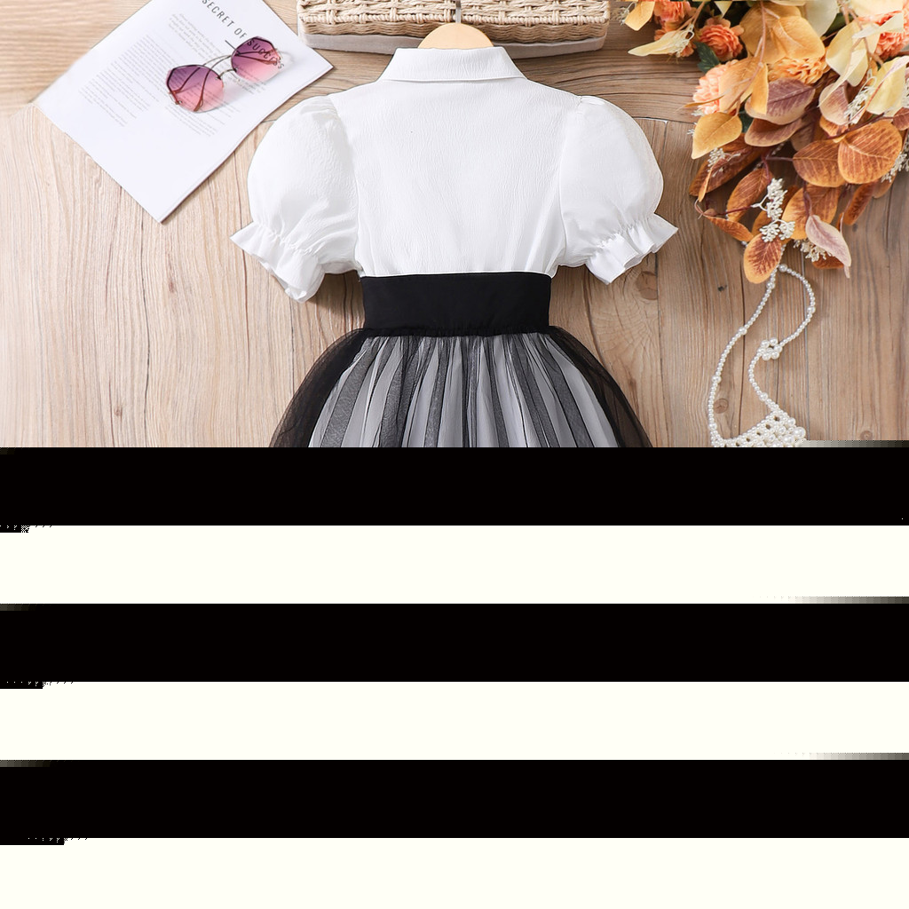 8～12歳 女の子 夏服 黒と白 半袖 子供服 シンプルでお - Summer Clothing For Teen Girls のレビューと価格