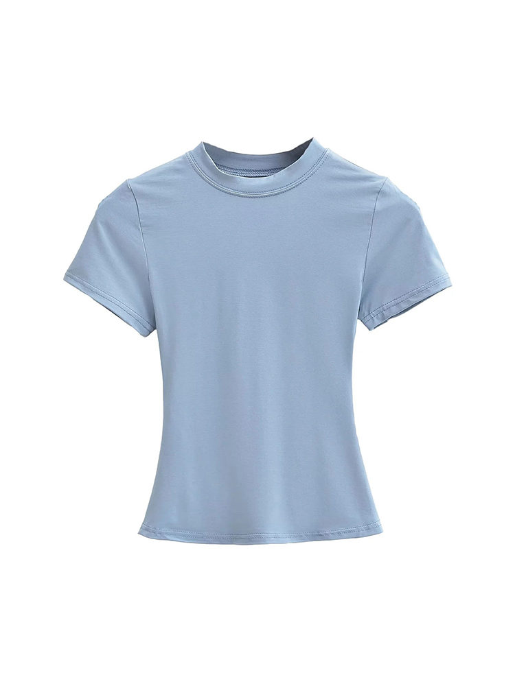 2025年新作 高品質カジュアルTシャツ セクシー スリム  - Summer Clothing Trends 2025 のレビューと価格