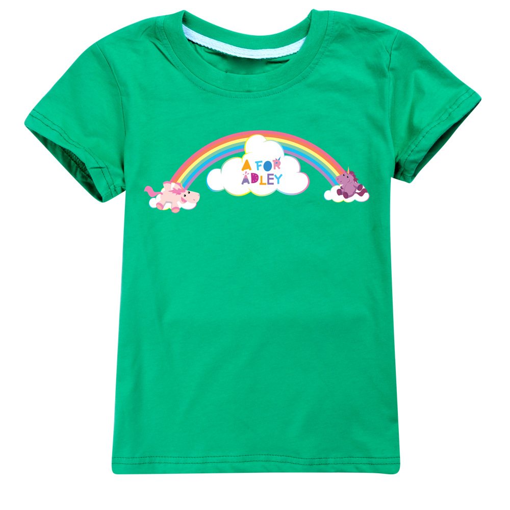 男の子と女の子のための綿のTシャツ,子供服,ラウンドネック, - Summer Clothing For Teen Girls のレビューと価格