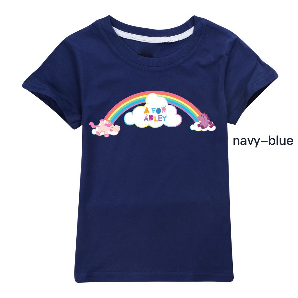 男の子と女の子のための綿のTシャツ,子供服,ラウンドネック, - Summer Clothing For Teen Girls のレビューと価格