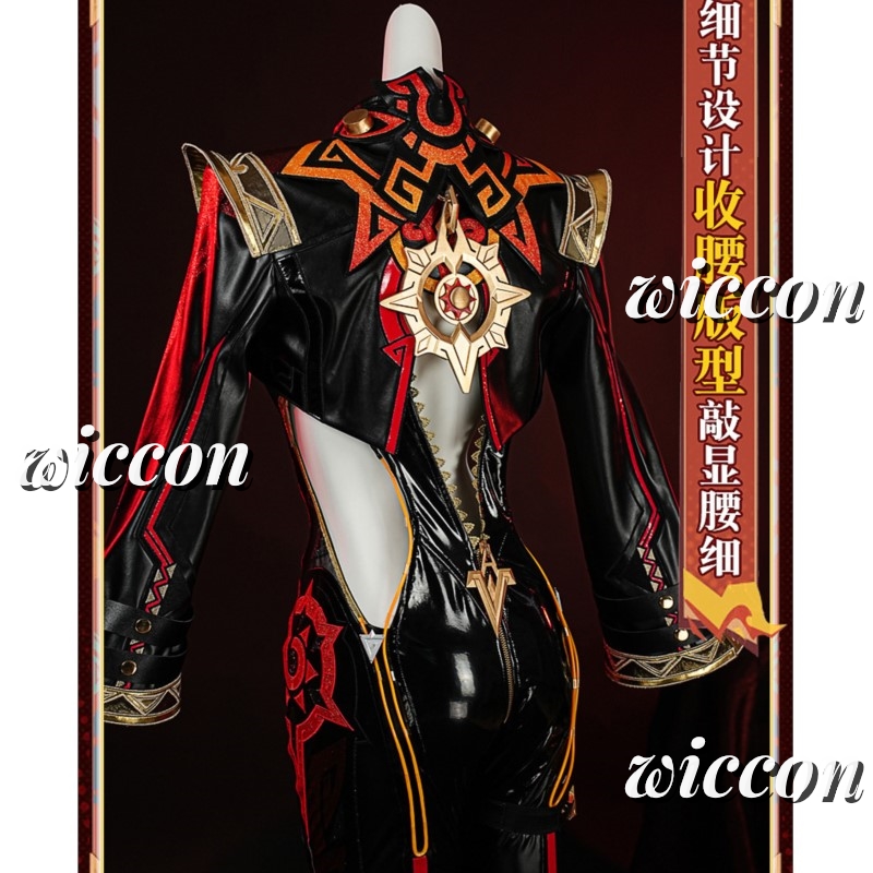 CosplayGenshin Impact Mavuika  - Romper Playsuit Women のレビューと価格