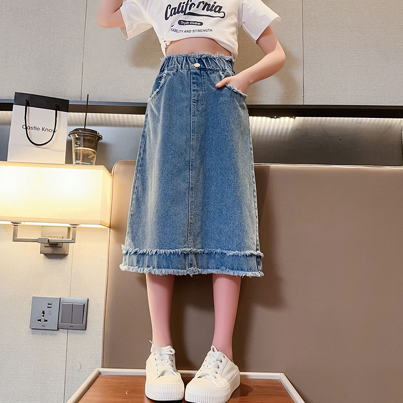 女子学生デニムスカート 春夏新作2026 カジュアルスカート - Summer Clothing For Teen Girls のレビューと価格