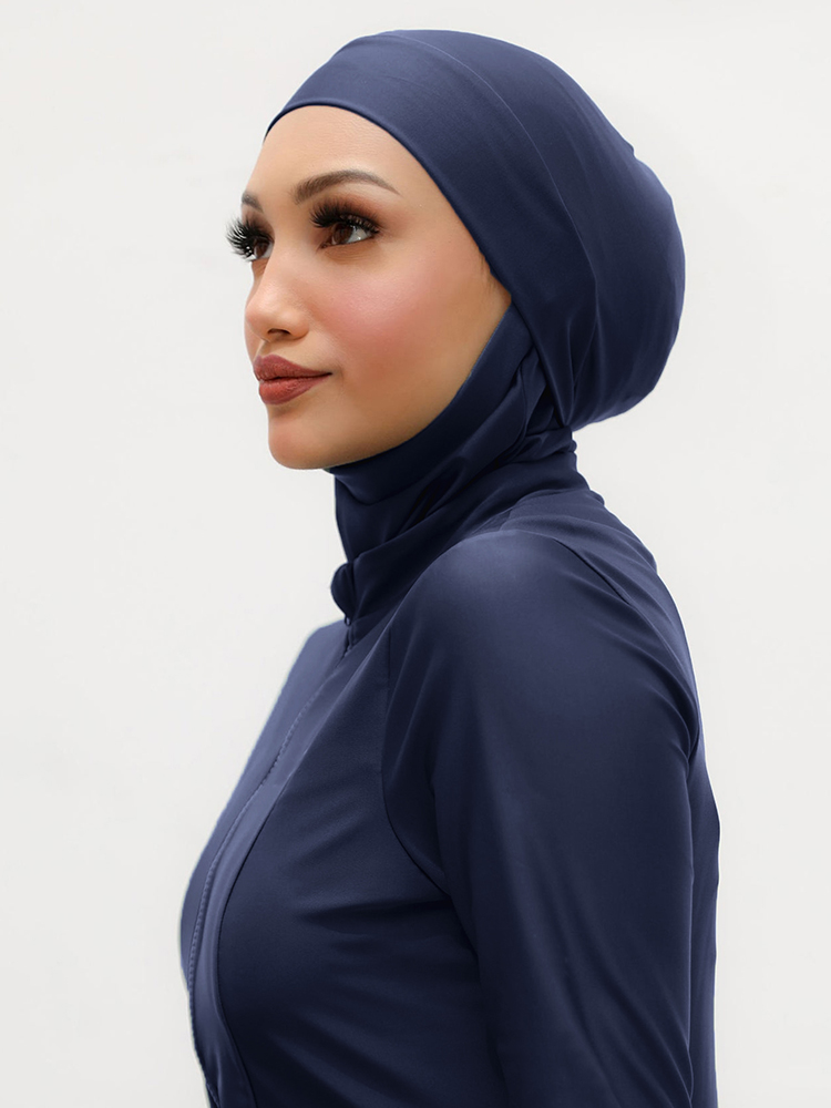 イスラム教徒プレーン水泳入浴ヒジャブ女性夏のビーチインスタン - Summer Clothing Hijab のレビューと価格