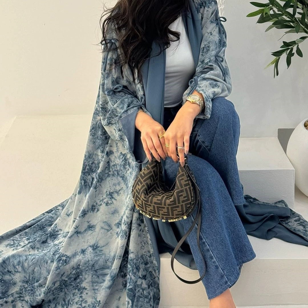 夏の女性服アバヤ ファム ムスリム女性用ツーピースセット エ - Summer Clothing Hijab のレビューと価格