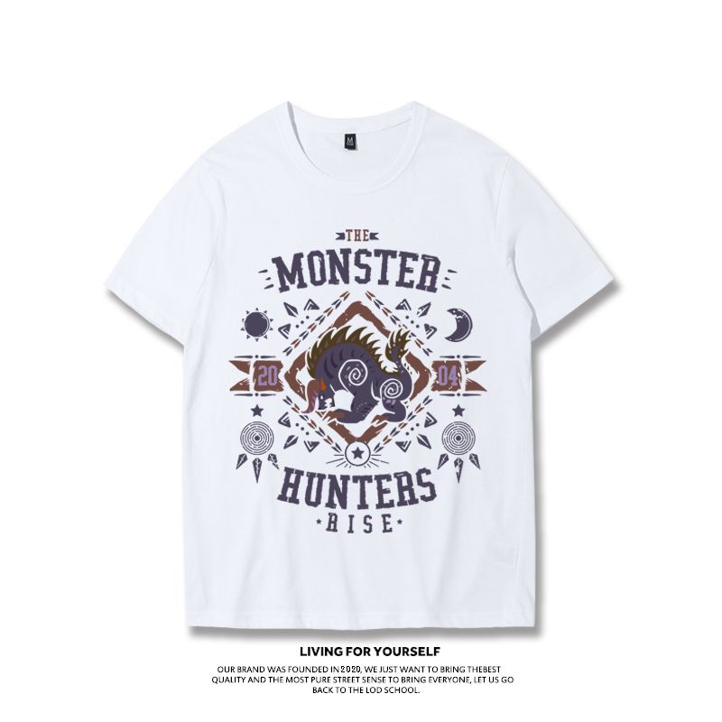 モンスターライズ コラボ Tシャツ 半袖 メンズ ゲーム周辺 - Summer Games Clothing Brand のレビューと価格