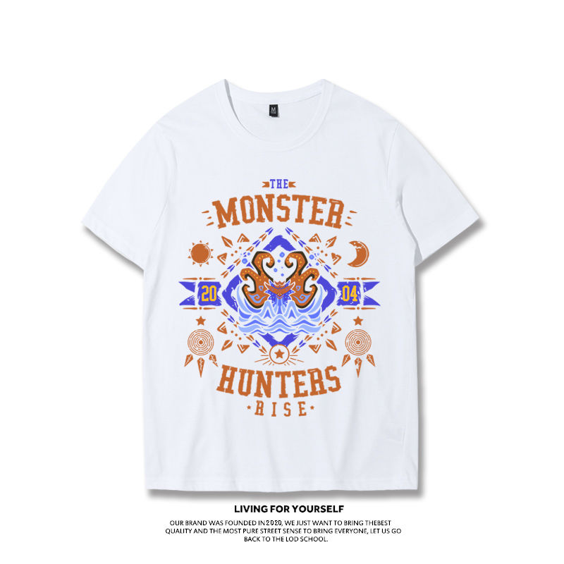 モンスターライズ コラボ Tシャツ 半袖 メンズ ゲーム周辺 - Summer Games Clothing Brand のレビューと価格