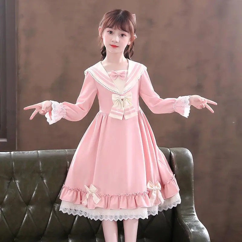 夏ロリータ子供衣装服女の子カジュアルミディドレス子供ドレス十 - Summer Clothing For Teen Girls のレビューと価格