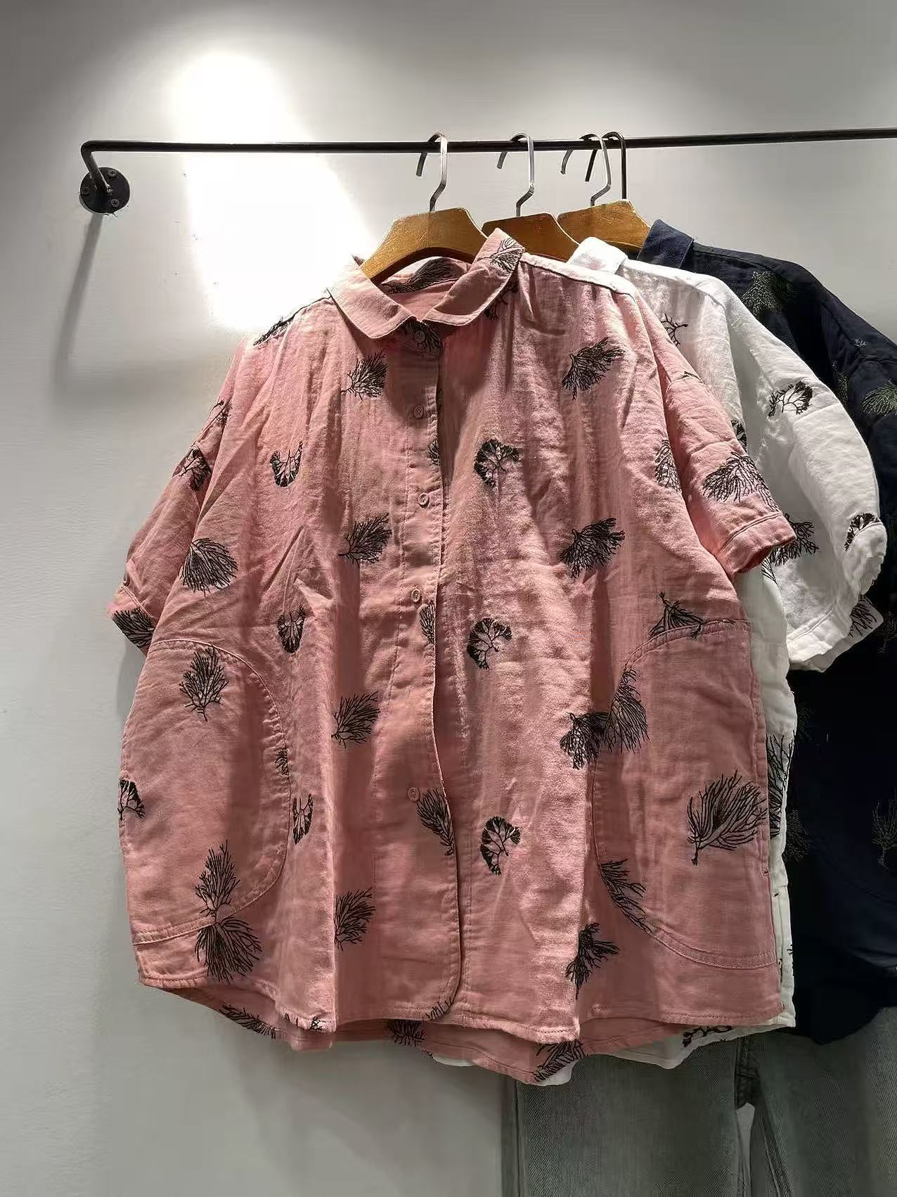 バスト128cmのオーバーサイズシャツとブラウス、中年女性服 - Summer Clothing Japan のレビューと価格
