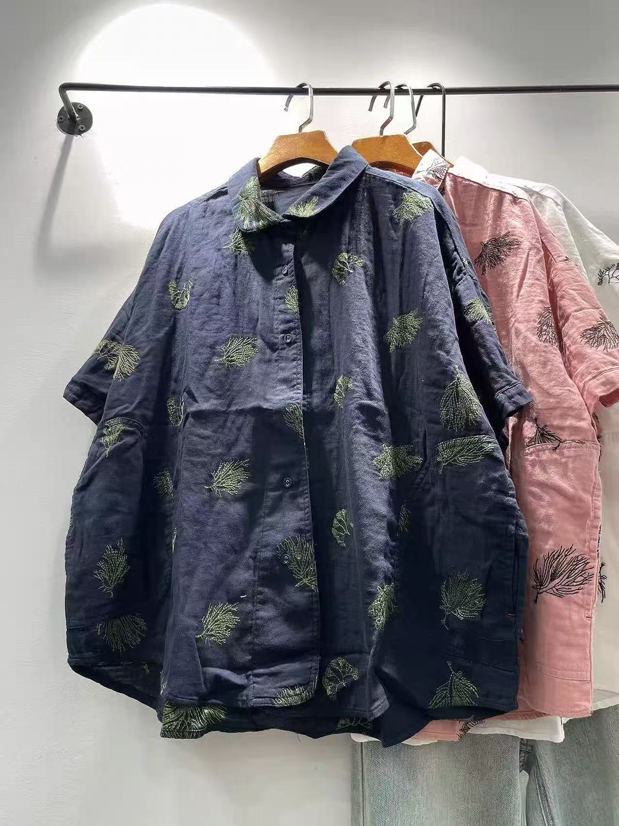 バスト128cmのオーバーサイズシャツとブラウス、中年女性服 - Summer Clothing Japan のレビューと価格