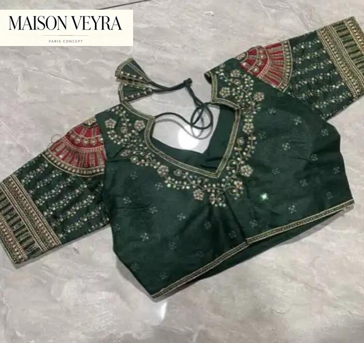 伝統的なインドのサリートップス、女性用シャツ、ゴールドの夏用 - Summer Clothing India のレビューと価格