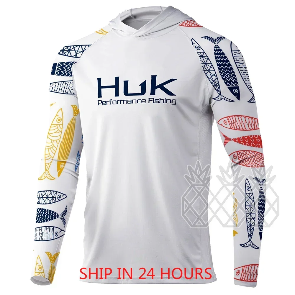 HUK 釣り用パーカーシャツ男性長袖速乾スウェットシャツ夏通 - Summer De Clothing のレビューと価格