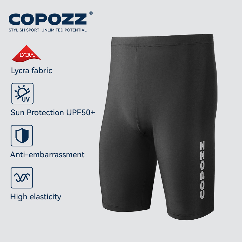 COPOZZ プラスサイズメンズ水泳パンツショーツ膝丈競技用 - Board Short Surf のレビューと価格