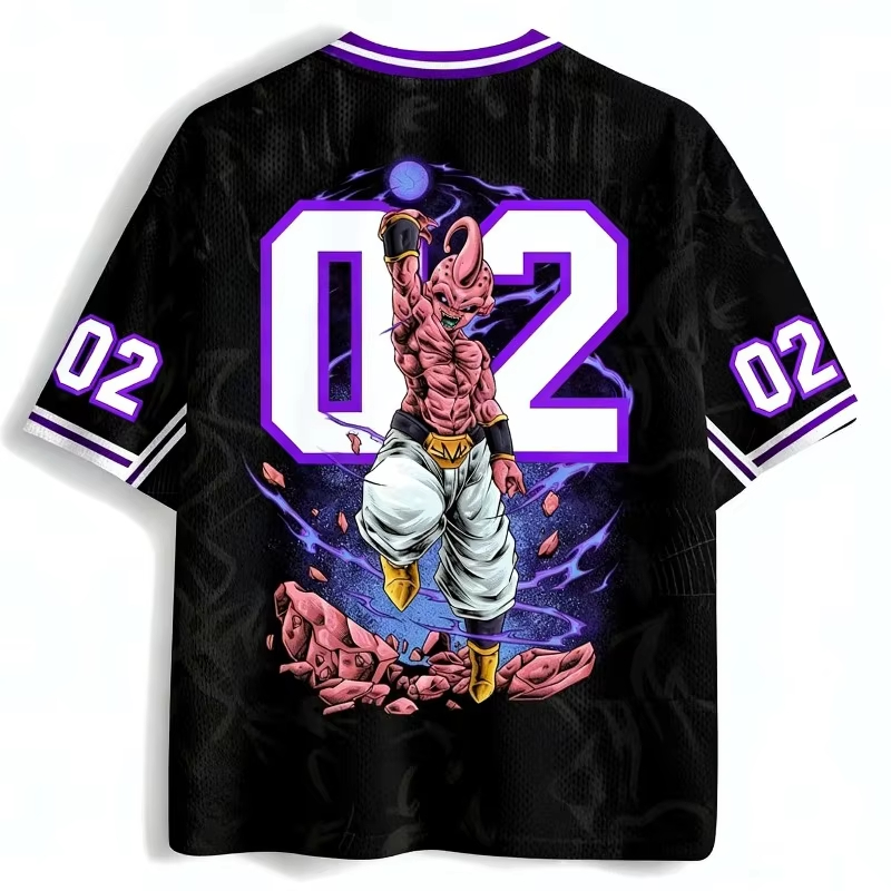 2026年夏 ドラゴンボール キッド・ブウ 3DプリントTシ - Summer Clothing Aesthetic のレビューと価格