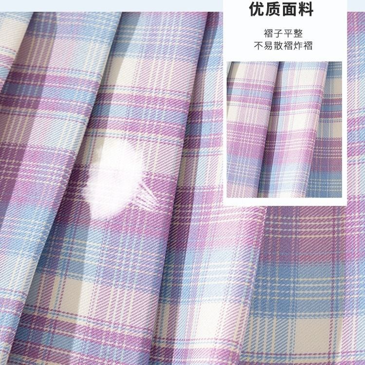 子供市松スカート子供カレッジスタイルの服春夏十代の女の子のフ - Summer Clothing For Teen Girls のレビューと価格