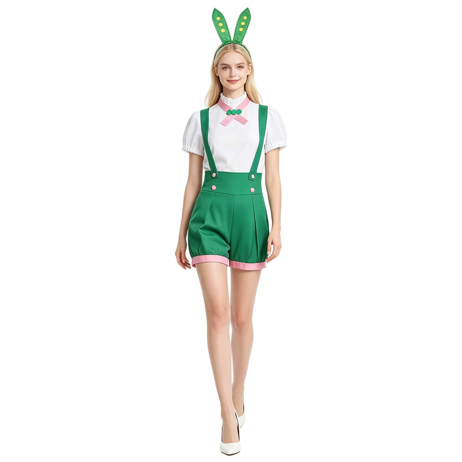 WHH アニメ ズンダモン コスプレ衣装 トップジャンプスー - Romper Playsuit Women のレビューと価格