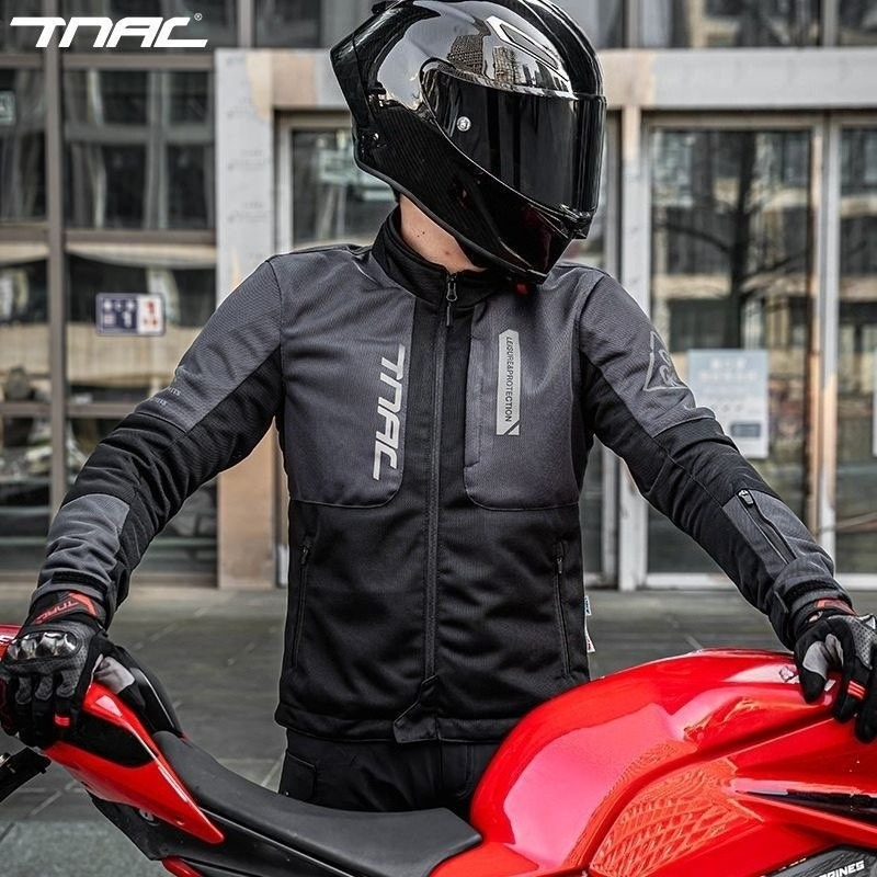 夏用オートバイジャケット転倒防止バイクライディングジャケット - Summer Clothing Pk のレビューと価格