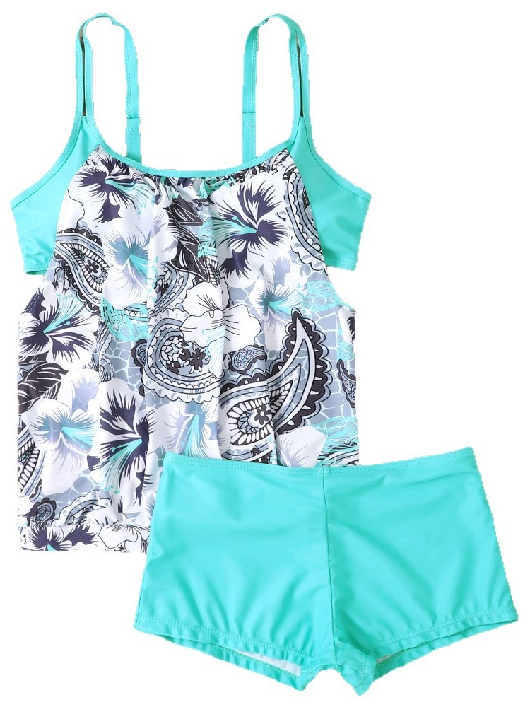 L-5XL プラスサイズ ハイウエスト ビキニ レディース  - Bikini Set Push Up のレビューと価格